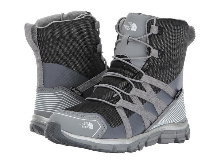The North Face Kids Winter Sneaker (little Kid/big Kid) (griffin Grey/metallic Silver) Boy's Shoes
