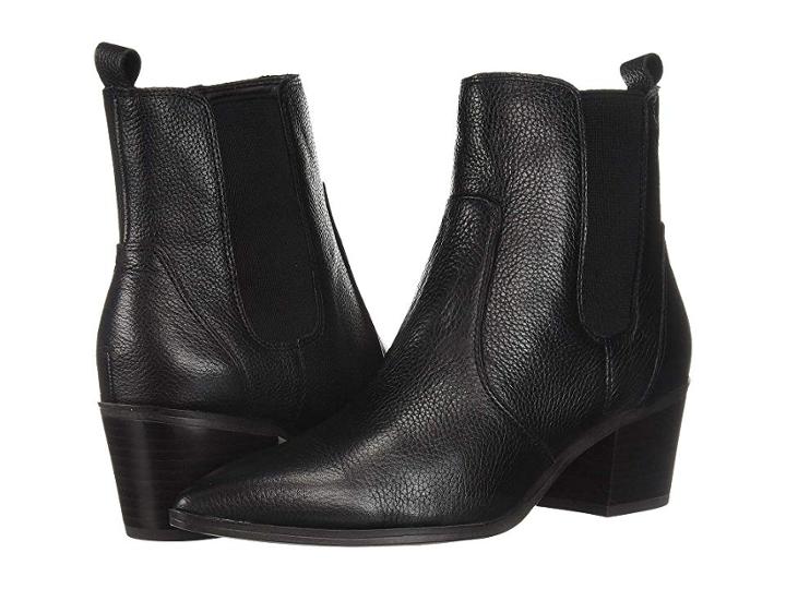 Franco Sarto Sienne (black New Cancun Leather) Women's Boots