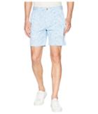 Vineyard Vines 7 Linear Tropic Print Breaker (white Cap) Men's Shorts