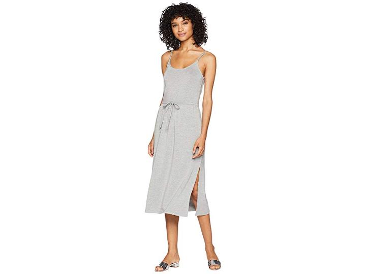 Bb Dakota Everyday's Like Sunday Knit Dress (light Heather Grey) Women's Dress
