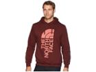 The North Face Trivert Pullover Hoodie (sequoia Red/faded Rose) Men's Sweatshirt