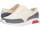 Native Shoes Lennox (bone White/shell White/torch Red/dublin Block) Athletic Shoes