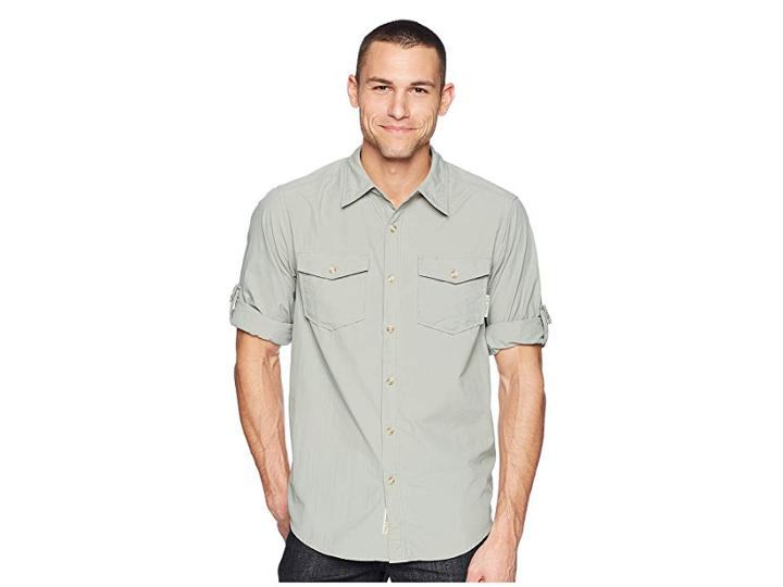 Exofficio Bugsaway(r) Chios Long Sleeve Shirt (dusty Sage) Men's Long Sleeve Button Up