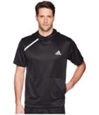 Adidas Sport Shooter Tee With Hoodie (black) Men's Clothing