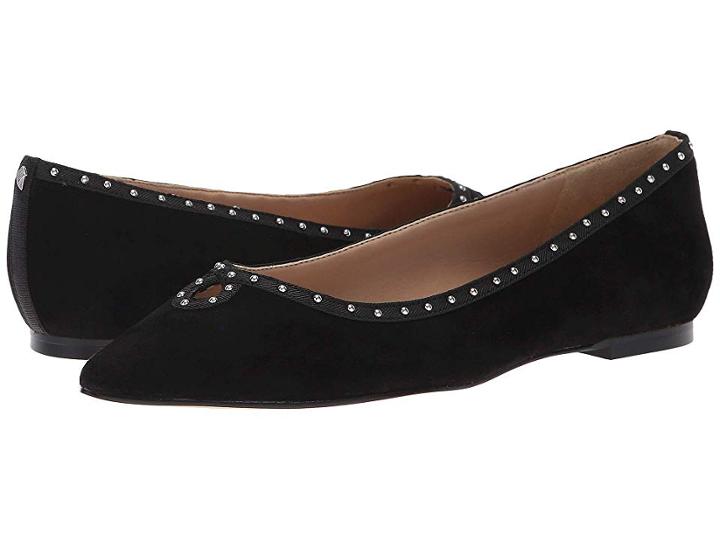 Sam Edelman Rini (black Kid Suede Leather) Women's Shoes