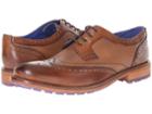Ted Baker Cassiuss 3 (tan Leather) Men's Lace Up Wing Tip Shoes