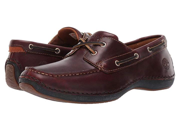 Timberland Annapolis 2 Eye Moc Toe (brown) Men's Lace Up Moc Toe Shoes