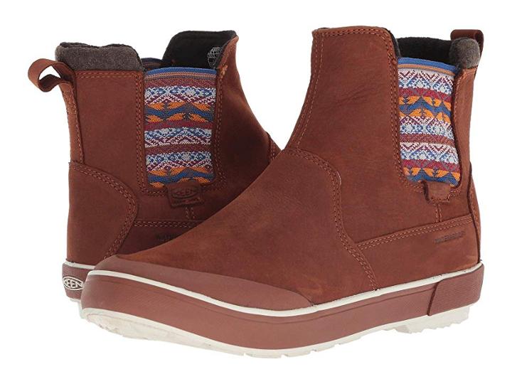 Keen Elsa Ii Chelsea Waterproof (tortoise Shell/nostalgia Rose) Women's Shoes