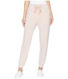 Splendid Lace-up Jogger (pink Beige) Women's Casual Pants