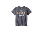 Rip Curl Kids Ascender Heather Tee (big Kids) (graphite) Boy's T Shirt