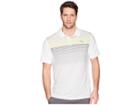 Puma Golf Highlight Stripe Polo (acid Lime) Men's Short Sleeve Knit