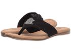 Minnetonka Sedona (black Linen) Women's Shoes