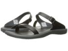 Columbia Caprizee Leather Slide (black/graphite) Women's Slide Shoes