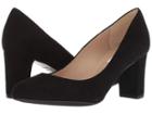 L.k. Bennett Sersha Wide (black Suede) Women's Shoes