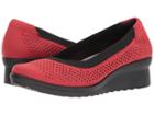 Clarks Caddell Trail (red Textile) Women's Wedge Shoes