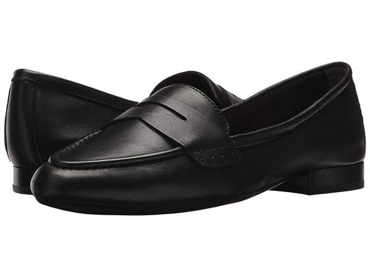 Aerosoles Map Out (black Leather) Women's  Shoes