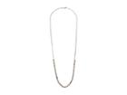 French Connection Long Beaded Necklace 34 (white) Necklace