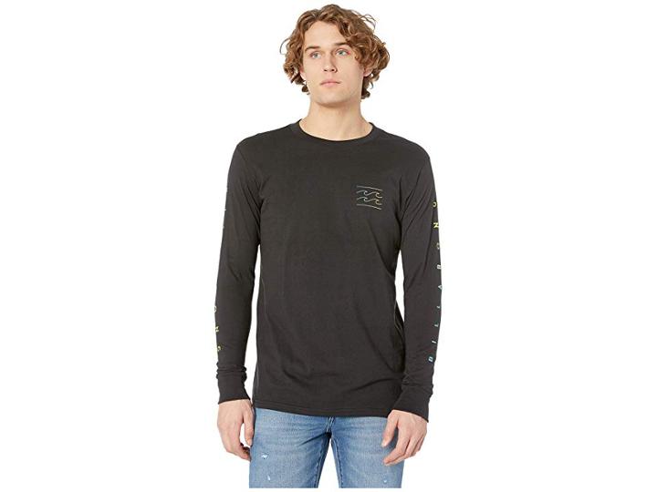 Billabong Unity Long Sleeve T-shirt (black) Men's Clothing