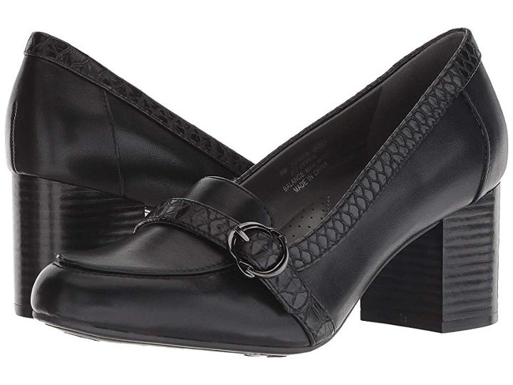 A2 By Aerosoles Domain (black Combo) Women's 1-2 Inch Heel Shoes