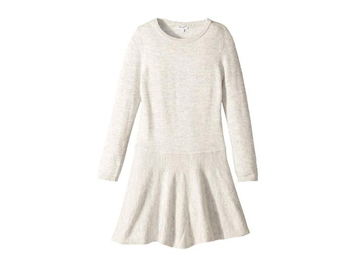 Splendid Littles Mermaid Sweater (big Kids) (ice Grey Heather) Girl's Sweater
