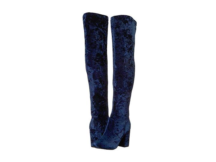 Carlos By Carlos Santana Rumer (royal Blue Velvet) Women's Boots