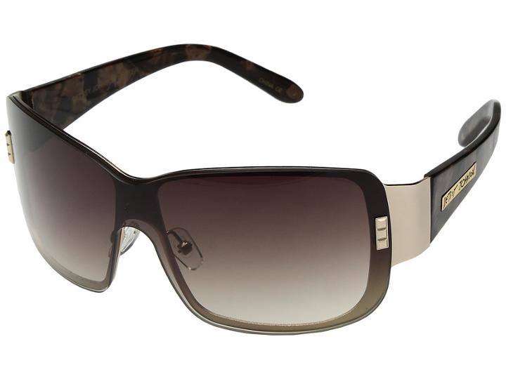 Betsey Johnson Bj162136 (brown) Fashion Sunglasses