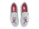 Vans Kids Classic Slip-on (little Kid/big Kid) ((mermaid) Multi/true White) Girls Shoes
