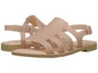 Mini Melissa Mel Boemia (little Kid/big Kid) (beige/pink) Girl's Shoes