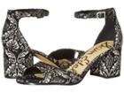 Sam Edelman Susie (black/gold Jacquard) Women's Shoes