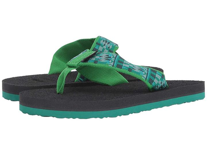 Teva Kids Mush Ii (little Kid/big Kid) (robble Green) Kids Shoes