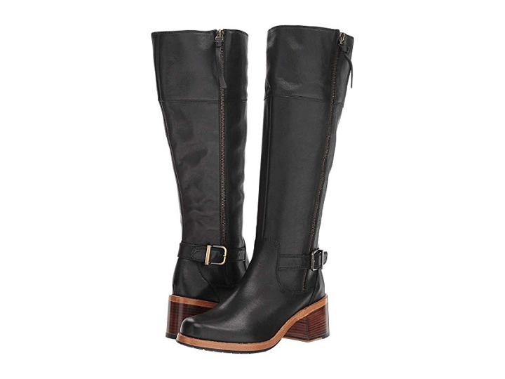 Clarks Clarkdale Sona (black Leather) Women's  Shoes