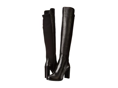 Stuart Weitzman Hijack (black Nappa Leather) Women's Pull-on Boots
