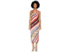 Vivienne Westwood Virginia Velvet Cowl Neck Dress (multi) Women's Dress