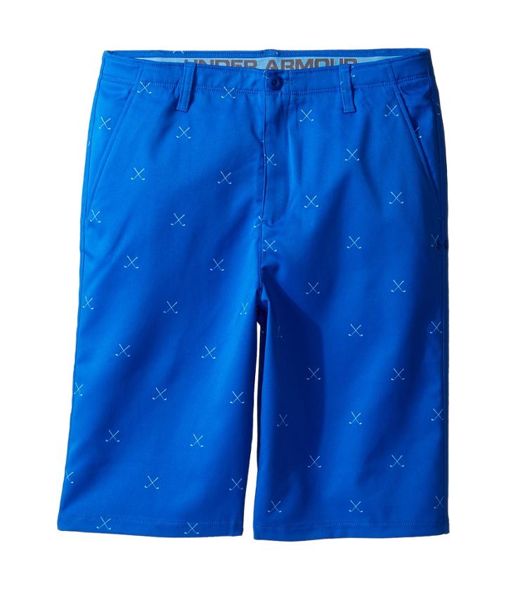 Under Armour Kids Match Play Printed Shorts (little Kids/big Kids) (ultra Blue/carolina Blue) Boy's Shorts
