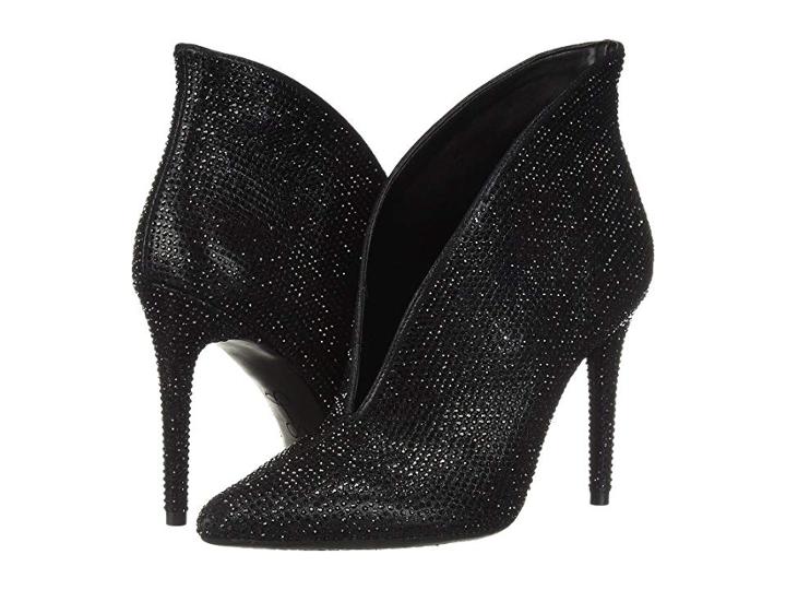Jessica Simpson Lasnia (black Shimmer Sand) Women's Shoes