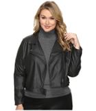 Lysse Plus Size Belfast Jacket (black) Women's Coat