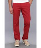 Dockers Men's Game Day Alpha Khaki Slim Tape Red Flat Front Pant (university Of Oklahoma
