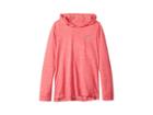 Nike Kids Dry Long Sleeve Training Pullover Hoodie (little Kids/big Kids) (pink Nebula/pink/ashen Slate) Girl's Clothing