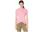 U.s. Polo Assn. Dot Polo Scallop Collar (morning Glory) Women's Clothing
