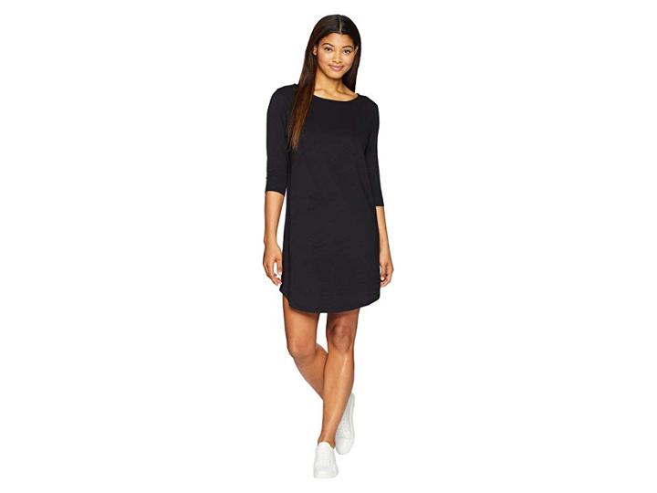 Tasc Performance Georgia Fitted Dress (black) Women's Dress