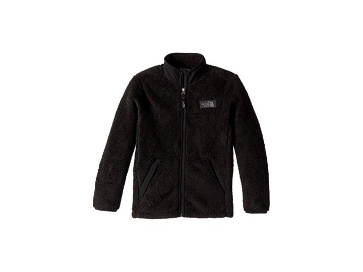 The North Face Kids Campshire Full Zip (little Kids/big Kids) (tnf Black) Boy's Coat