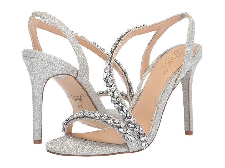 Jewel Badgley Mischka Java (silver) Women's Shoes