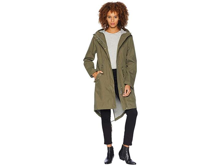 Ilse Jacobsen Raincoat (army) Women's Coat