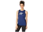 Nike Dry Legend Tank Tom Swoosh Tank (blue Void) Women's Sleeveless