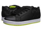 Dc Court Graffik (black/lime) Men's Skate Shoes