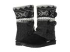 Muk Luks Cheryl Cuff Boot (black Multi) Women's Boots