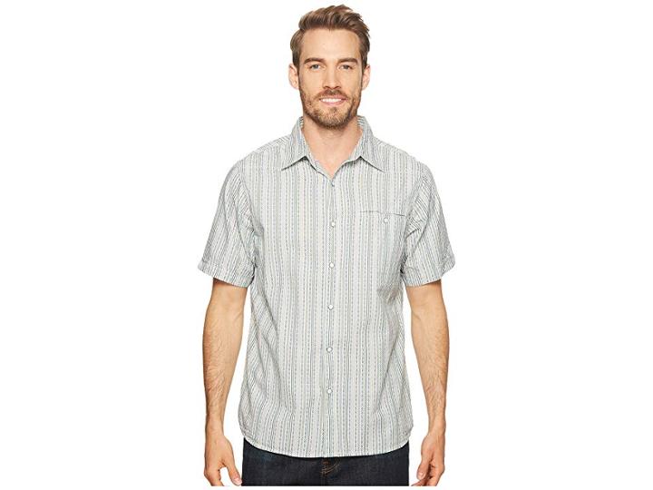 Mountain Khakis El Camino Short Sleeve (powder) Men's Clothing