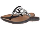 Chaco Abbey (peaks Black/white) Women's Sandals