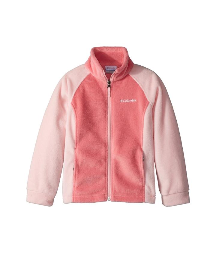 Columbia Kids Benton Springstm Fleece (little Kids/big Kids) (lollipop/cherry Blossom) Girl's Fleece