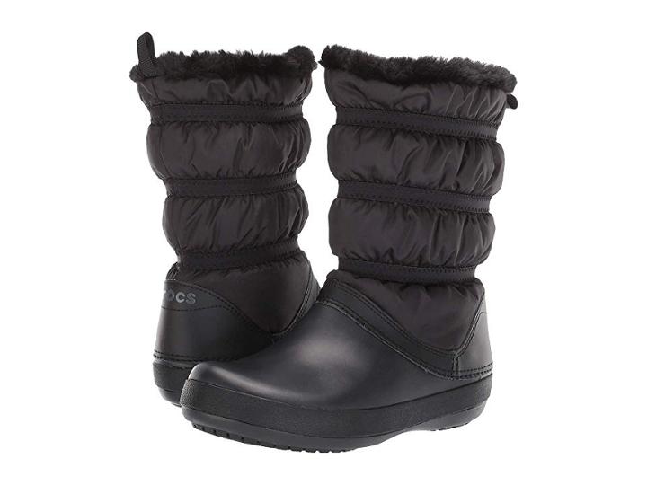 Crocs Crocband Winter Boot (black/black) Women's Cold Weather Boots